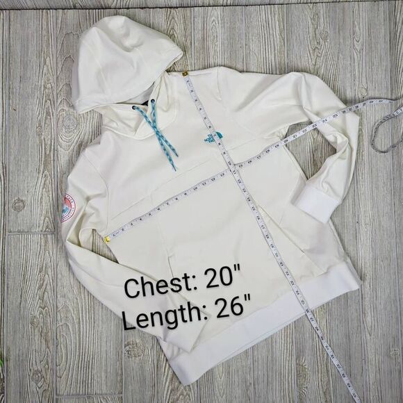 The North Face Tekno Fresh Antarctica Expedition 2017 Womens Medium White Hoodie - Picture 8 of 8